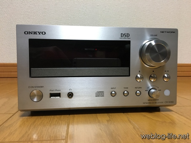ONKYO CR-N765レビュー | 手軽にハイレゾ＆音楽ライブラリーがたくさん 