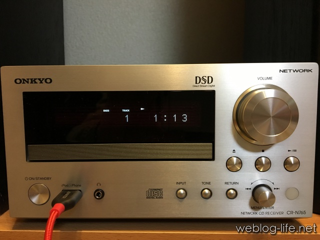 Onkyo Cr N765レビュー 手軽にハイレゾ 音楽ライブラリーがたくさんある人におすすめ ウェブと食べ物と趣味のこと